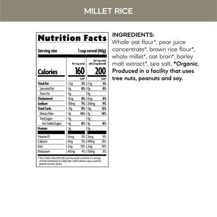 Nature's Path Millet Rice Flakes Cereal