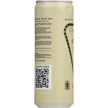 Explorer Black & Unsweetened Half-Caf The Seeker Cold Brew