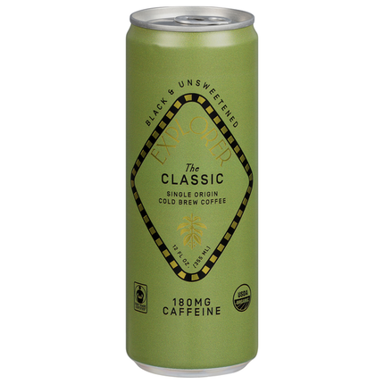 Explorer Black & Unsweetened The Classic Cold Brew Coffee