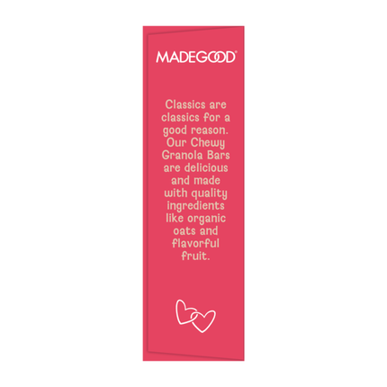 MadeGood Strawberry Granola Bars 6pk