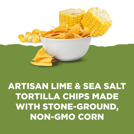Frontera Lime & Sea Salt Tortilla Chips, Non-GMO, Small Batch