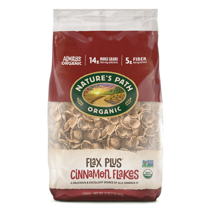 Nature's Path Flax Plus Cinnamon Flakes Cereal