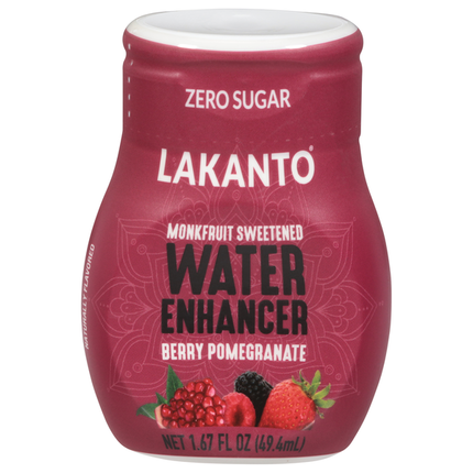 Lakanto Water Enhancer, Zero Sugar, Berry Pomegranate
