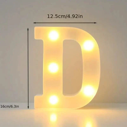 LED Alphabet Light