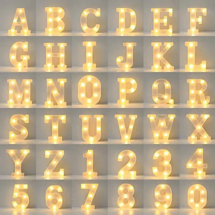 LED Alphabet Light