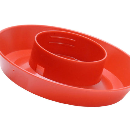 Little Giant 1 Quart Chicken Feeder & Waterer – Plastic Screw-On Jar & Base (Sold Separately)