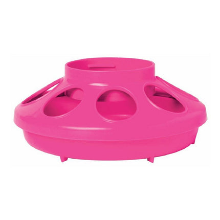 Little Giant 1 Quart Chicken Feeder & Waterer – Plastic Screw-On Jar & Base (Sold Separately)