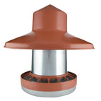 Kit (22 lb Feeder, Anti-Waste Ring & Rain Hat)