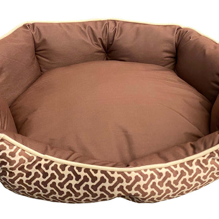 Mink Tufted Euro Cuddler Bed For Dogs & Cats