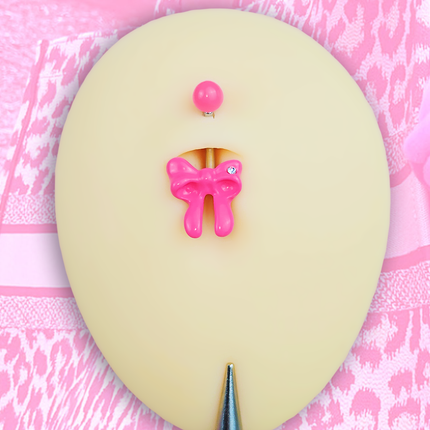 Sydney Belle Girlfriend Collection Pretty Pink Bow Belly Ring