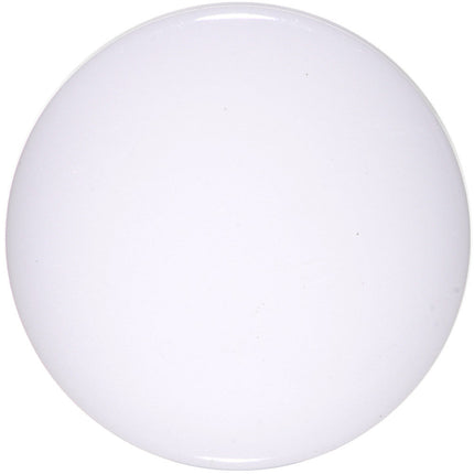 1/2 White Acrylic Saddle Plug Set