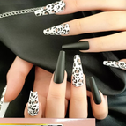 Small / Black Cheetah Print