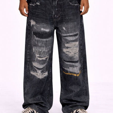 WIDEBOY SUTURE DENIM