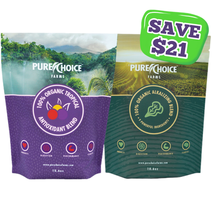 Organic Tropics & Raw Greens Micronutrient Powders