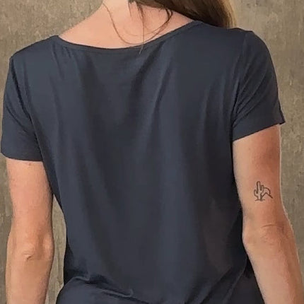 Women’s Bamboo Lounge Set - Lounge T-Shirt + Lounge Shorts