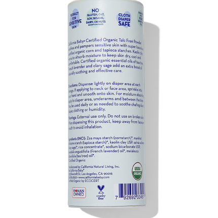 Calming™ Organic (Talc-Free) Powder