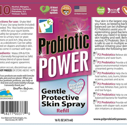Probiotic Power Skin Spray & Refills