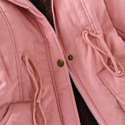 Winter Jacket Women Thick Warm Hooded Parka Mujer Cotton Padded Coat