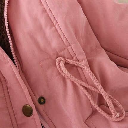 Winter Jacket Women Thick Warm Hooded Parka Mujer Cotton Padded Coat