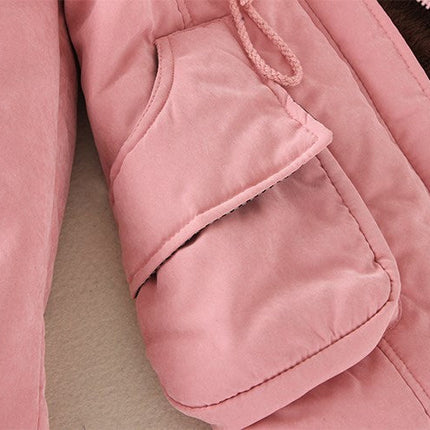 Winter Jacket Women Thick Warm Hooded Parka Mujer Cotton Padded Coat