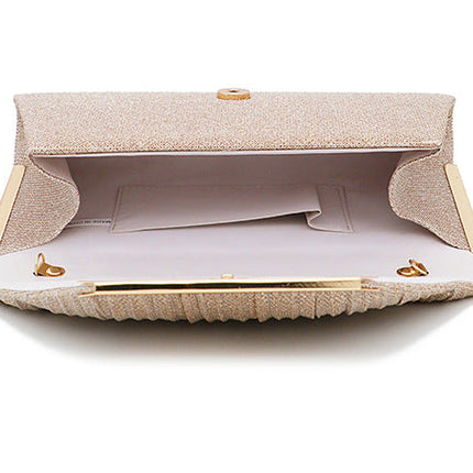 2021 Lady Handbag Party Soft Single Chain Package Cover Type Clutches