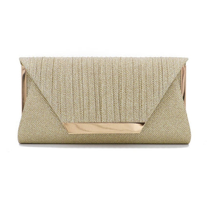 2021 Lady Handbag Party Soft Single Chain Package Cover Type Clutches