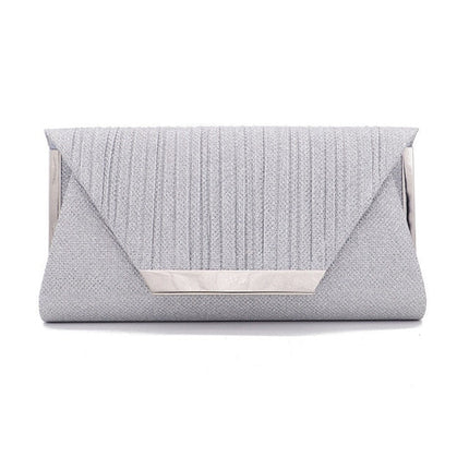2021 Lady Handbag Party Soft Single Chain Package Cover Type Clutches