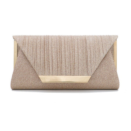 2021 Lady Handbag Party Soft Single Chain Package Cover Type Clutches