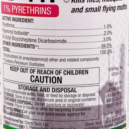 Prozap LD-44T Metered Fly Spray, 6.5 oz