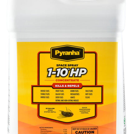 Pyranha Insect Control Space Fly Spray 1-10 HPS Concentrate for Barns, Stables, & Kennels