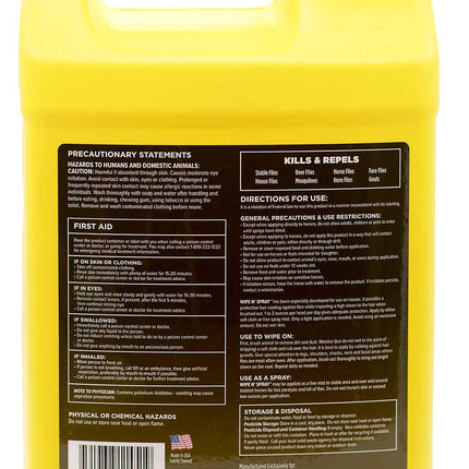 Pyranha Wipe N' Spray Fly Spray for Horses