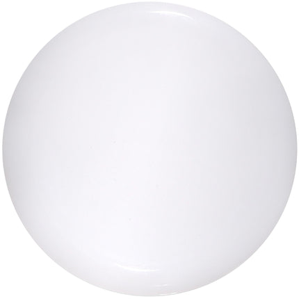 White UV Acrylic Saddle Plug Set 4mm to 25mm