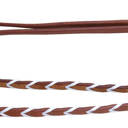 Rafter T Plaited Barrel Racing Reins