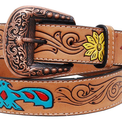 Rafter T Thunderbird Ladies' Belt, Brown