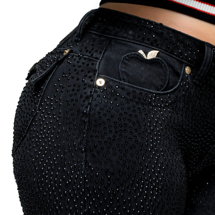 Rain on Me Jean - Black