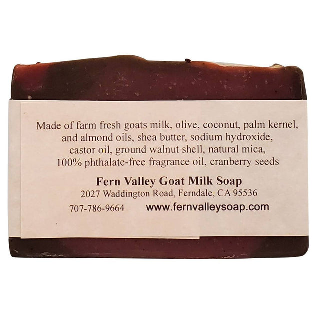 Natural Goat Milk Soap | Exfoliating Scrub | Raspberry Truffle
