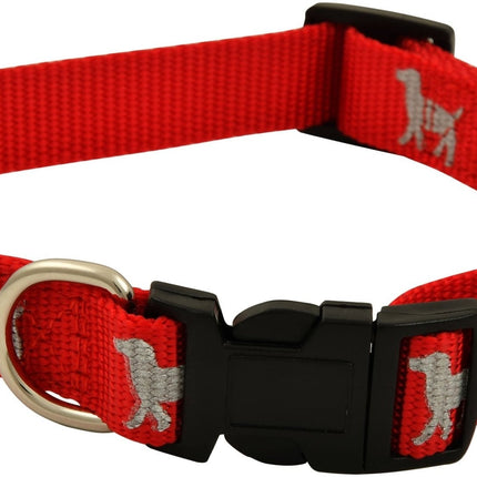 Jeffers Reflective Hound Series Adjustable Nylon Dog Collars