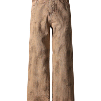 TAN RELAXED DENIM