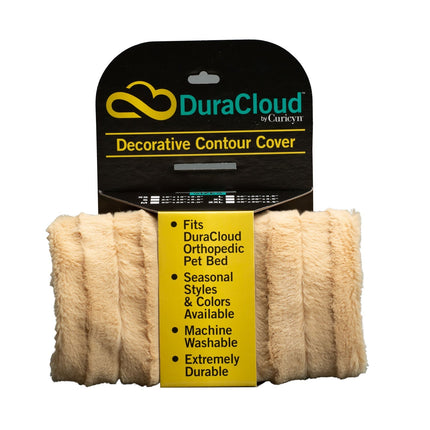 DuraCloud Orthopedic Pet Bed with Washable Cover, Joint Support Foam & Waterproof Liner