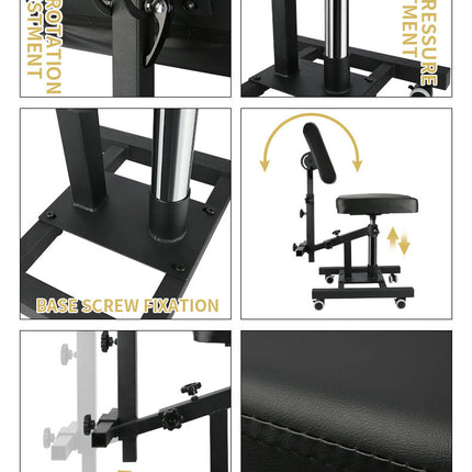 TAIDU FLASH SALE NEW UPGRADED PNEUMATIC TATTOO CHAIR LIFTABLE