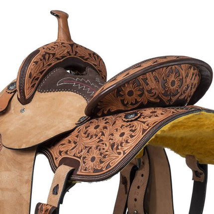 Royal King Light Oil Hawley Barrel Saddle Package