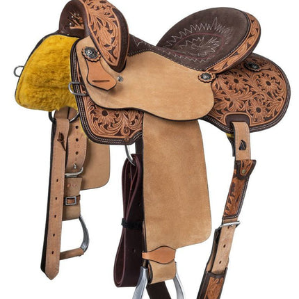 Royal King Light Oil Hawley Barrel Saddle Package