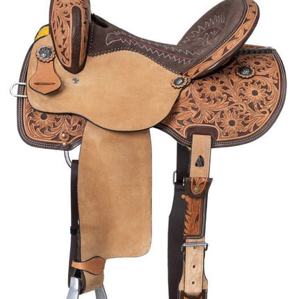 Royal King Light Oil Hawley Barrel Saddle Package