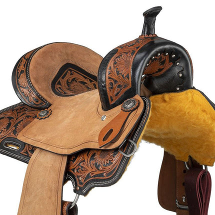 Royal King Youth Dublin Barrel Saddle