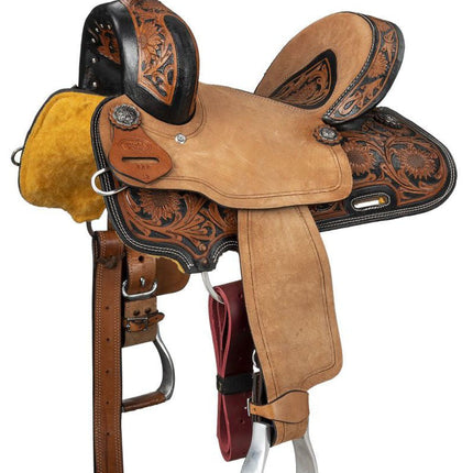 Royal King Youth Dublin Barrel Saddle