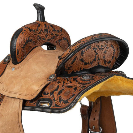Royal King Youth Dublin Barrel Saddle