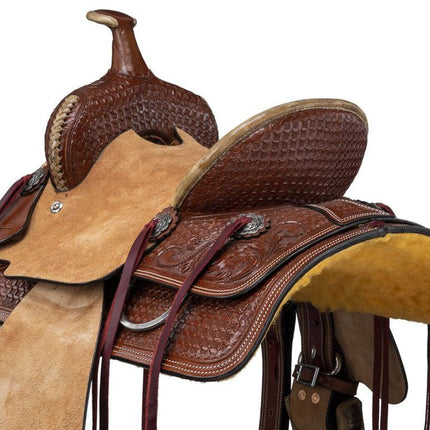 Royal King Youth Garrison Barrel Saddle