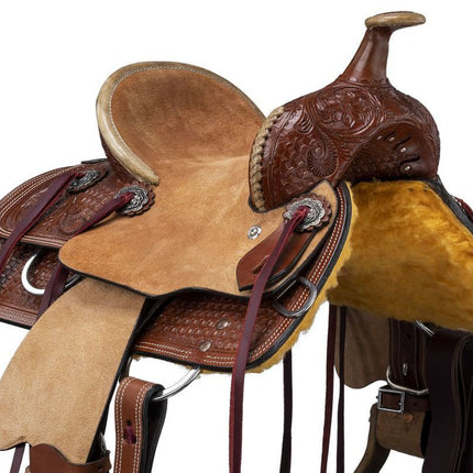 Royal King Youth Garrison Barrel Saddle