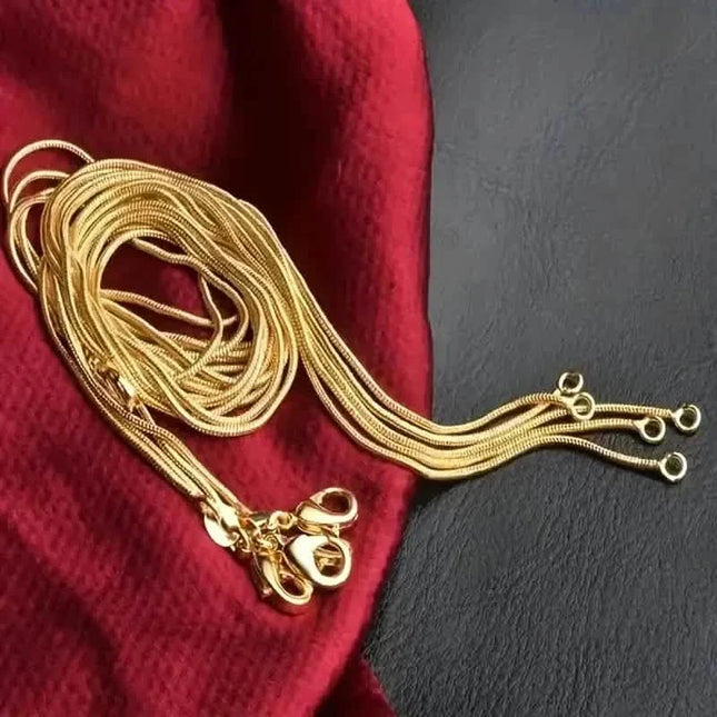 Snake Chain Necklace For Men And Women