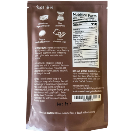 gfJules Gluten Free Snickerdoodle Mix